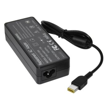 Захранване (заместител) за лаптопи Lenovo ThinkPad Edge E431/E531/S431/T431s, 20V/4.5A, 90W, правоъгълен жак | JAR Computers MAKKI-NA-LE-15