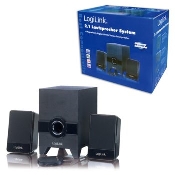 LogiLink SP0023, 2.1, 8W RMS