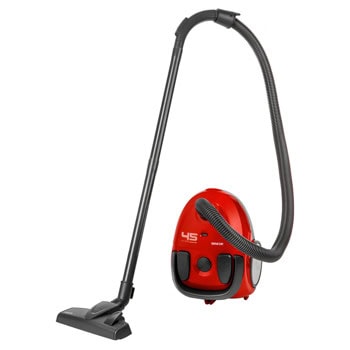Прахосмукачка Sencor SVC 45RD-EUE3, с торба, 850W, 1.5 l капацитет на торбата, 5-степенна филтрация, червена | JAR Computers Прахосмукачка Sencor SVC 45RD-EUE3