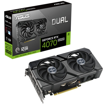 Видео карта Nvidia GF RTX 4070 Super, 12GB, Asus Dual Evo, PCI-E 4.0, GDDR6X, 192-bit, DisplayPort, HDMI | JAR Computers Asus Dual GeForce RTX 4070 SUPER EVO 90YV0KC1