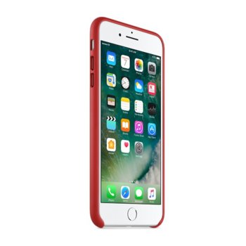 Apple iPhone 7 Plus Leather Case - (PRODUCT)RED