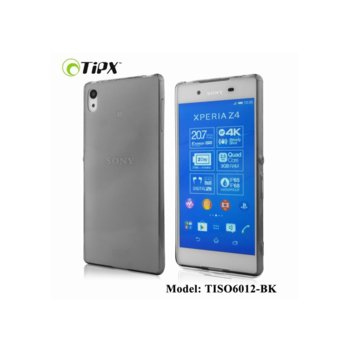 Tipx Ticon Case Sony Xperia Z4, черен/прозрачен