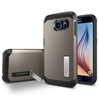 Spigen Tough Armor Case for Galaxy S6 gunmetal