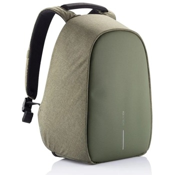 Раница за лаптоп XD Design Bobby Hero Small (P705.707), до 13.3" (33.78 cm), USB порт за зареждане, скрити джобове, без преден достъп, устойчив на прорязване материал, водоотблъскващ материал, зелена | JAR Computers XD Design Bobby Hero Small зелена P705.707