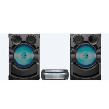 Аудио система Sony SHAKE-X70D, 2.0, парти светлини, HDMI, USB, Bluetooth, NFC, AUX, CD, DVD, черна image