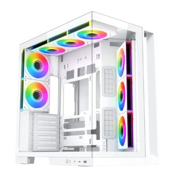 кутия xigmatek aqua 7 arctic 8 argb fans en49033