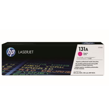 КАСЕТА ЗА HP LaserJet Pro 200 Color M251, M276 series - Magenta - P№ CF213A - заб.: 1500 брой копия | JAR Computers КАСЕТА ЗА HP LaserJet Pro 200 Color M251