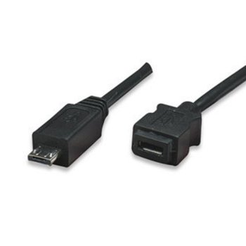 MANHATTAN USB microA/M- micro AB/F 307406