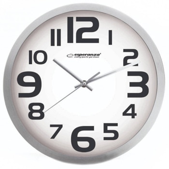 Часовник Esperanza ZURICH EHC013W, стенен, бял image