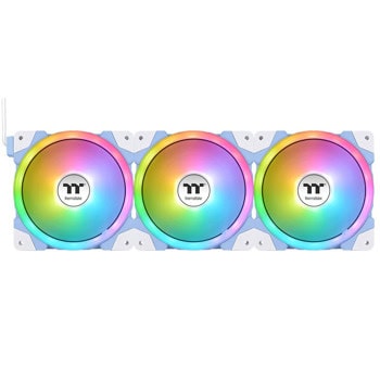 Вентилатори 140mm, Thermaltake SWAFAN EX14 ARGB, 4-pin, 2000rpm, 3 броя, сини, ARGB подсветка | JAR Computers Thermaltake SWAFAN EX14 ARGB Blue 3pk CL-F184-PL14