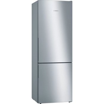 Хладилник с фризер Bosch KGE49AICA, клас C, 413L, свободностоящ, 190 kWh/годишно, BigBox, инокс | JAR Computers Bosch KGE49AICA