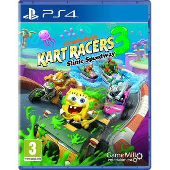 Игра за конзола Nickelodeon Kart Racers 3: Slime Speedway, за PS4 | JAR Computers Nickelodeon Kart Racers 3 Slime Speedway PS4