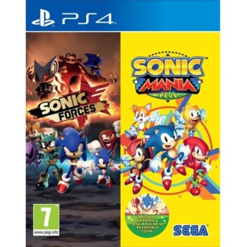 Игра за конзола Sonic Mania Plus + Sonic Forces Double Pack, за PS4 | JAR Computers Sonic Mania Plus + Sonic Forces Double Pack (PS4)