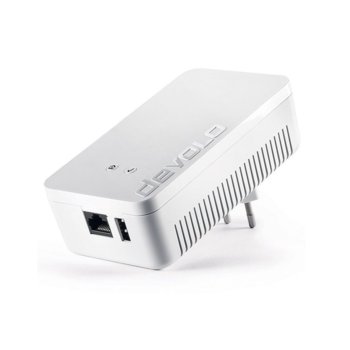 Централно устройство/смарт контролер Devolo 09805, Z-Wave, Ethernet 10/100, Powerline до 300м, Z-Wave до 30м | JAR Computers Devolo 09805
