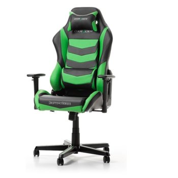 Геймърски стол DXRacer Drifting OH/DM166/NE, черен/зелен | JAR Computers DXRacer DRIFTING OH/DM166/NE