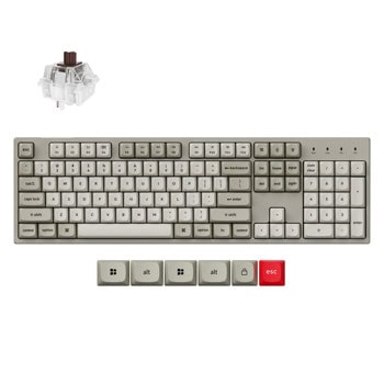 keychron c2 pro 8k qmk super brown switch
