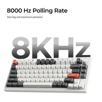 keychron q1 ultra 8k black silk pom switch brown | JAR Computers keychron q1 ultra 8k black silk pom switch brown