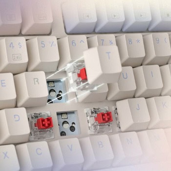 Клавиатура Redragon Ucal K673 Pro Beige Red Switch