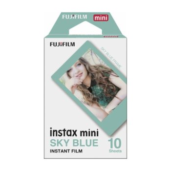 Fujifilm Instax Mini Sky Blue Instant Film 10 бр.