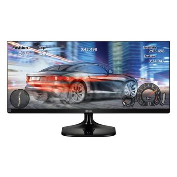 Монитор LG 29UM58 (29UM58-P), 29" (73.66 cm) IPS панел, 75Hz, UltraWide Full HD, 14ms, 250cd/m2, HDMI | JAR Computers LG 29UM58 29UM58-P