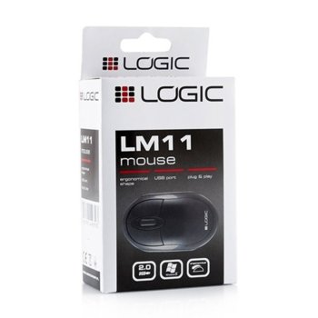 Mouse Logic LM-11 Optical Black rst_3111046