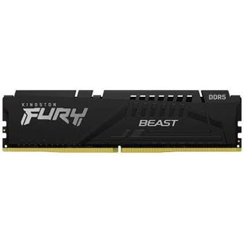 Памет 8GB DDR5 5600MT/s, Kingston FURY Beast Black KF556C40BB-8, 1.25 V | JAR Computers Kingston FURY Beast Black 16GB DDR5 KF556C40BB-8