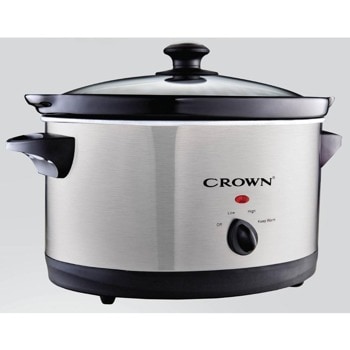 Мултифункционален уред за готвене Crown SLC-7L, 6 л. капацитет, 265W, инокс image