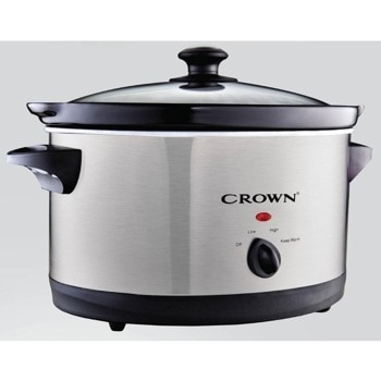 Мултифункционален уред за готвене Crown SLC-7L, 6 л. капацитет, 265W, инокс | JAR Computers Crown SLC-7L