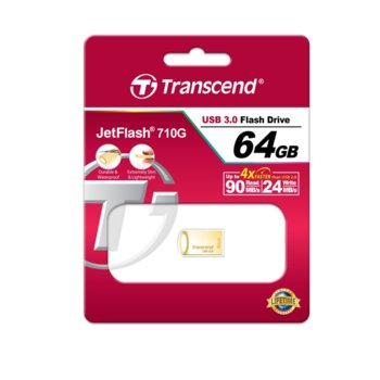 Transcend JetFlash 710 Gold 64GB