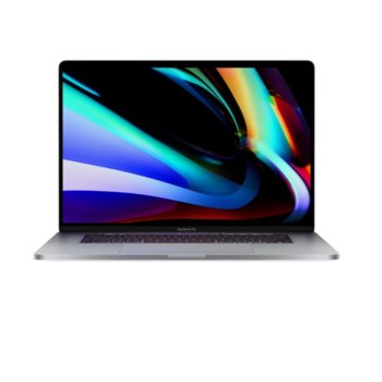 Лаптоп Apple MacBook Pro 16 (MVVK2ZE/A) (Space Grey), осемядрен Intel Core i9 2.3/4.8GHz, 16" (40.64 cm) UWQHD Retina Display & Radeon Pro 5500M 4GB GDDR6 (Thunderbolt), 16GB, 1TB SSD, 4x Thunderbolt, macOS, 2.0kg, Англ. клавиатура | JAR Computers Apple MacBook Pro 16 (MVVK2ZE/A)