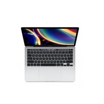 Лаптоп Apple MacBook Pro 13 Touch Bar (2020)(сребрист), четириядрен Intel Core i5 2.0/3.8GHz, 13.3" (33.78) cm IPS Retina дисплей, (Thunderbolt), 16GB DDR4, 512GB SSD, 4x Thunderbolt 3, macOS Catalina | JAR Computers Apple MacBook Pro 13 Touch Bar (2020)