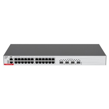 Суич Ruijie RG-S5300-24GT4XS-E, 1000 Mbps, 28 порта, 24x 10/100/1000M, 4x SFP+ | JAR Computers Суич Ruijie RG-S5300-24GT4XS-E