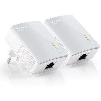 TP-Link TL-PA4010KIT 600Mbps AV600 Powerline Adapter Starter Kit, комплект 2 устройства | JAR Computers Powerline TP-Link TL-PA4010 Starter Kit AV600 nano