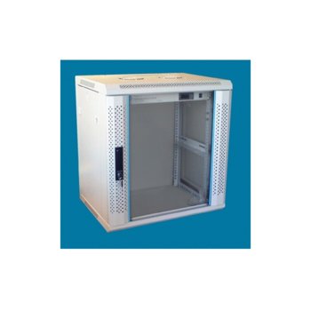 Комуникационен шкаф Toten WM.6412, 19", 12U, 600x450 мм, до 60кг товароносимост, сваляеми страни | JAR Computers Toten WM.6412 12U 19inch