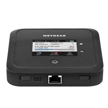 Безжичен рутер Netgear Nighthawk MR5200, 1800Mbps, 2.4GHz (600Mbps)/ 5GHz (1200Mbps), Wi-Fi AX, 1x 10/100/1000, 1x USB Type-C | JAR Computers Netgear Nighthawk MR5200