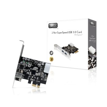 Adapter PCI Express -> 2xUSB3.0, Sweex US110