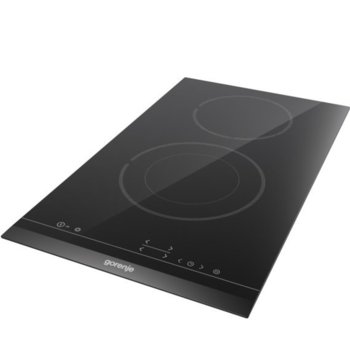 Стъклокерамичен плот Gorenje ECT322BCSC, 2900W, сензорно управление, индикация за остатъчна топлина, черен | JAR Computers Gorenje ECT322BCSC 730780
