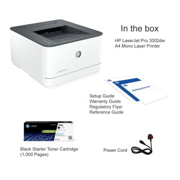 HP LaserJet Pro 3002dw Printer