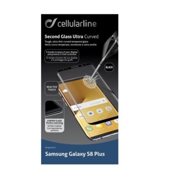 Cellular Line Second Glass Ultra Curved S8 Plus