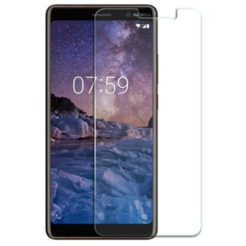 Протектор от закалено стъкло /Tempered Glass No brand 52417 за Nokia 7 Plus | JAR Computers Стъклен протектор No brand, за Nokia 7 Plus, 0.3mm