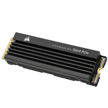 Памет SSD 1TB, Corsair MP600 PRO LPX, NVMe, M.2 (2280), скорост на четене 7100MB/s, скорост на запис 5,800MB/s | JAR Computers Corsair 1TB MP600 PRO LPX