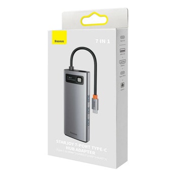 Baseus USB-C Metal Gleam Starjoy Series 7-in-1 Hub