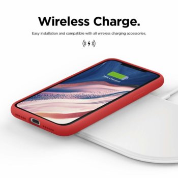 Elago Soft Silicone iPhone 11 red ES11SC61-RD
