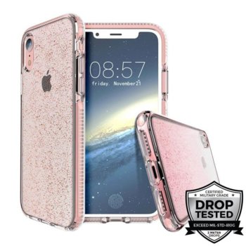 Kалъф за Apple iPhone XR, хибриден, Prodigee SuperStar iPhXr-SSTR-RSE, удароустойчив, розов | JAR Computers Prodigee SuperStar for iPhone XR iPhXr-SSTR-RSE