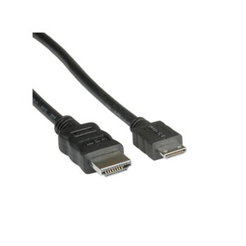 Кабел Roline, от HDMI(м) към mini HDMI(м), 1.5m