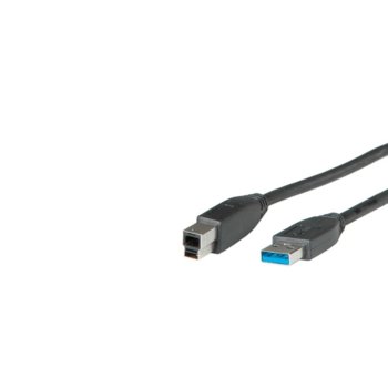 Кабел USB 3.0, A(м) към B(м), 1.8m | JAR Computers Кабел USB 3.0, A към B, 1.8m