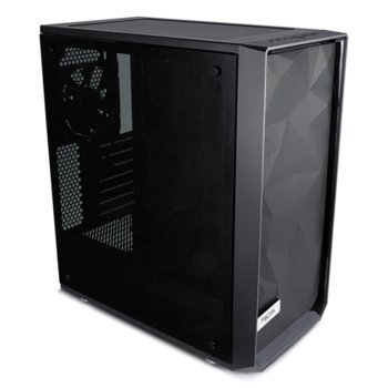 Кутия Fractal Design Meshify C - Dark TG, ATX/mATX/ITX 2x USB 3.0, Tempered Glass, черна | JAR Computers Fractal Design Meshify C - Dark TG