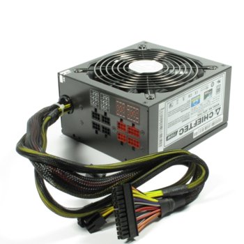 Захранване 650W, Chieftec A135 Series, ActivePFC, модулно, 140mm вентилатор | JAR Computers Захранване 650W