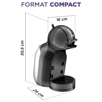 Krups KP123810 Dolce Gusto Mini Me Black KP123810