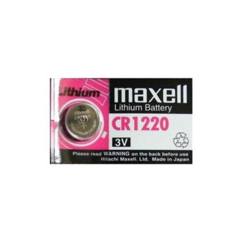 Батерия литиева Maxell CR1220, 3V, 1 бр. image